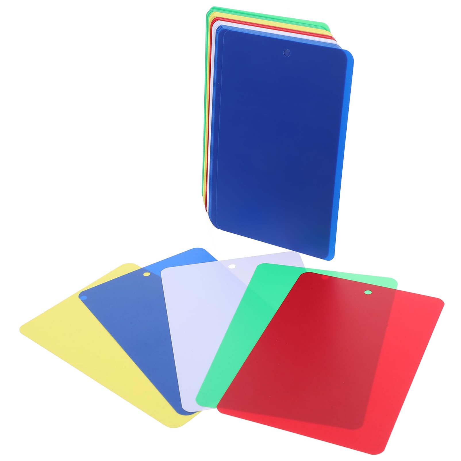 Holibanna 100pcs Tags Plastic Shipping Tags for Clothing Luggage Inventory Garage Use Each