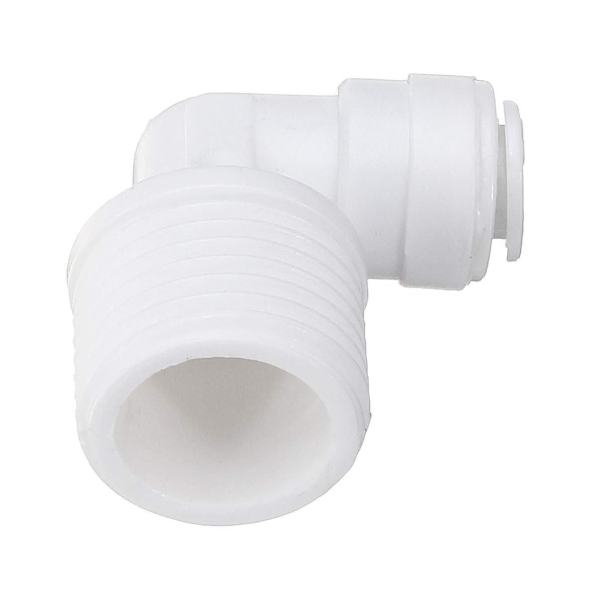 No brandedConnector 1/2 1/4 Inch R-O Grade L Type Water Quick Connect Fittings Pipes for Water Filters Home Tool