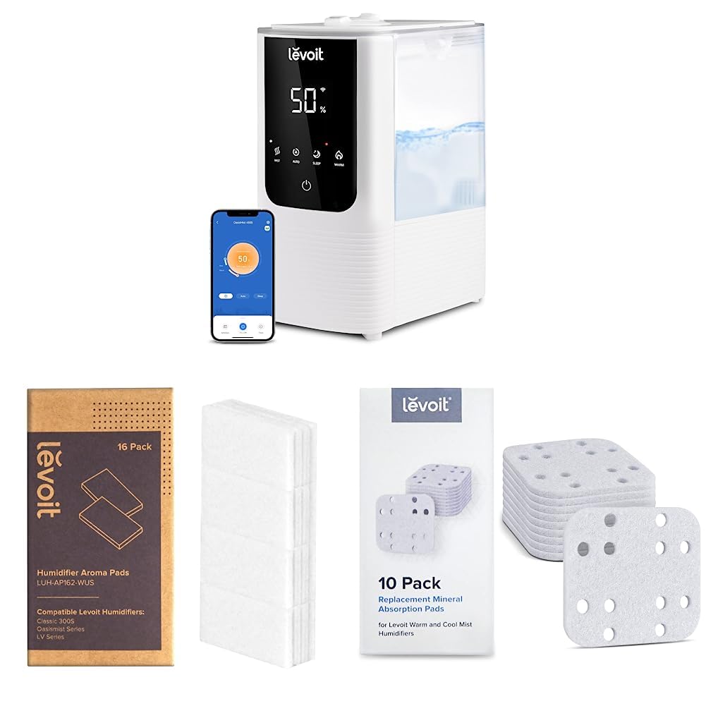 LEVOIT OasisMist Smart Cool and Warm Mist Humidifiers