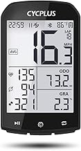 CYCPLUS GPS Fahrradcomputer, wasserdichte Fahrradtacho und Kilometerzähler, ANT+ Drahtloser Radcomputer, kompatible mit St...