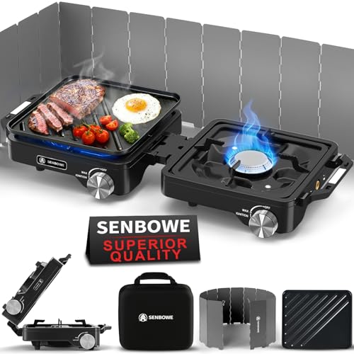2-Burner Pro Camping Stove,24000...