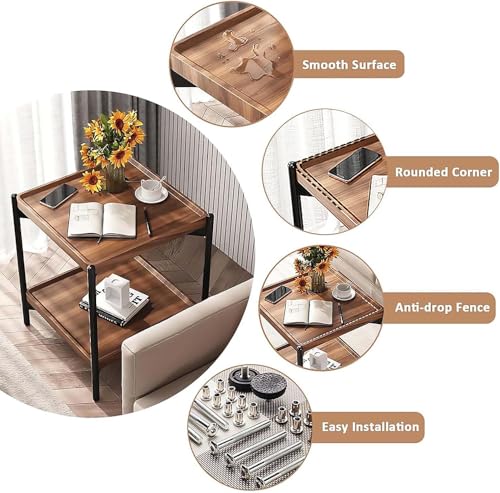 Zroecwt G2024731 Square End Tables Living Room thumb #2