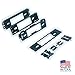 Scosche HY1601B Compatible with Select 1986-00 Hyundai DIN Dash Kit Black