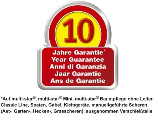 Miniatura 4 de WOLF-Garten Rastrillo de despachado Interlocken 12" UGM3 - Solo cabeza