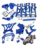RCMYou Upgrades Part for 1/10 Slash 2WD,Alloy Front Rear Suspension Arm,Caster Block,Steering Blocks