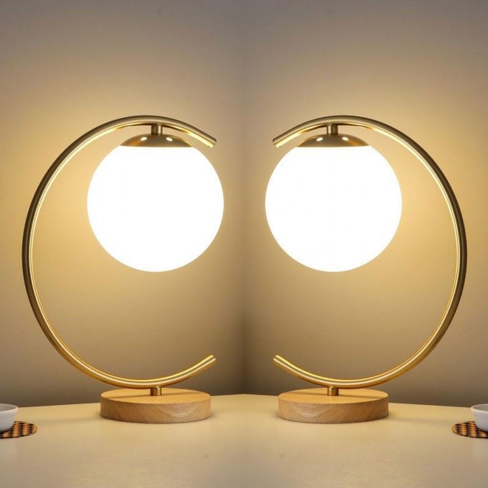 Luce Notturna Lampada da Comodino per Camera da Letto, Interruttore tattile, Illuminazione a LED a Tre Colori, Adatta per Camera da Letto e Ufficio