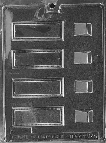 Cybrtrayd M045 Place Cards Miscellaneous Chocolate Candy Mold by CybrTrayd