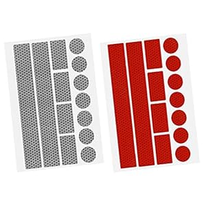Anlising Reflectorstickers, lichtstickers, kinderwagens, verlichting, reflectorstickers, set, zelfklevende…