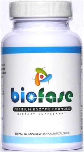 Fórmula enzimática prémium - Defensa de biopelículas, enzimas sistémicas para apoyar la salud intestinal - 120 cápsulas