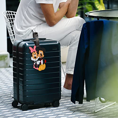 Luggage Tag For Suitcases Bag Baggage Travel Tags Identifiers Cute Cartoon Characters Fun Large Silicone Name Luggage Id Tags For Kids Women Girls Men Xlp-0611-31 #TOP6