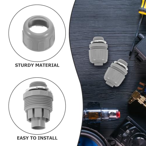 Conector de conducto eléctrico de plástico robusto y estanqueidad líquida certificada 4