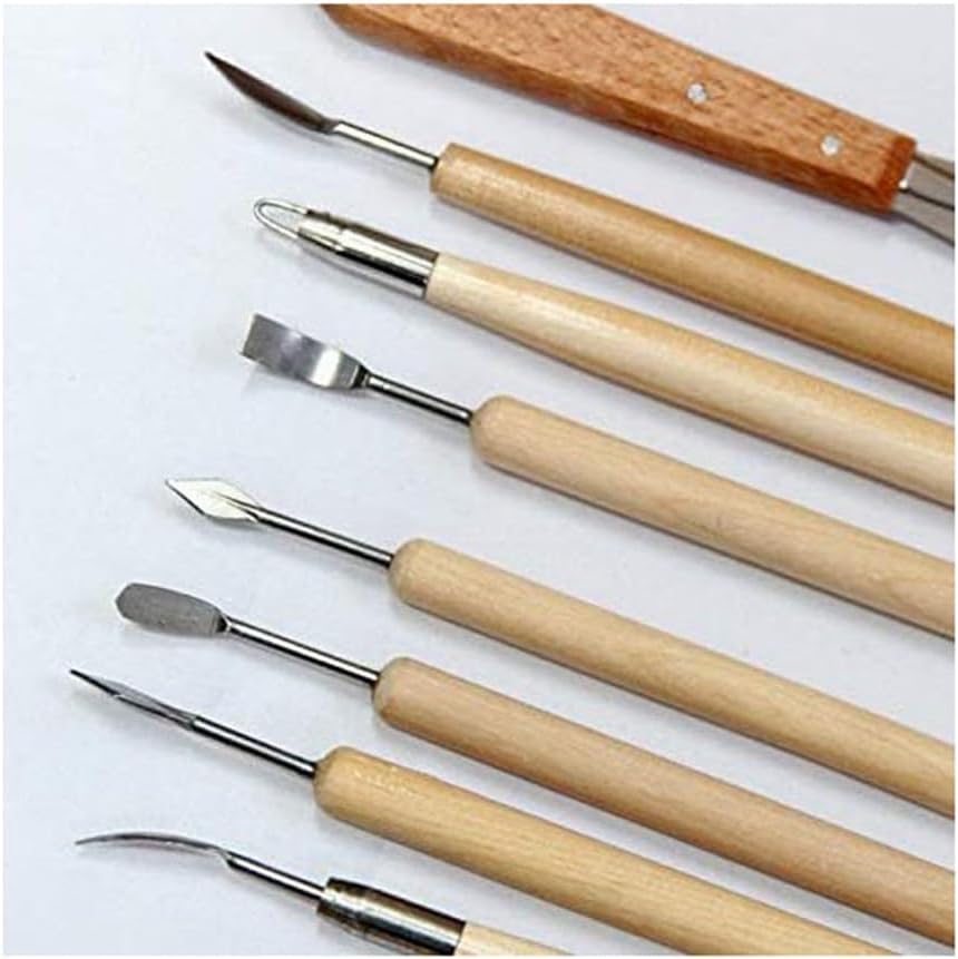 22 Sets of Multi-Purpose Pottery Carving Tools DIY Polymer Clay Repair Clay Tool Carving