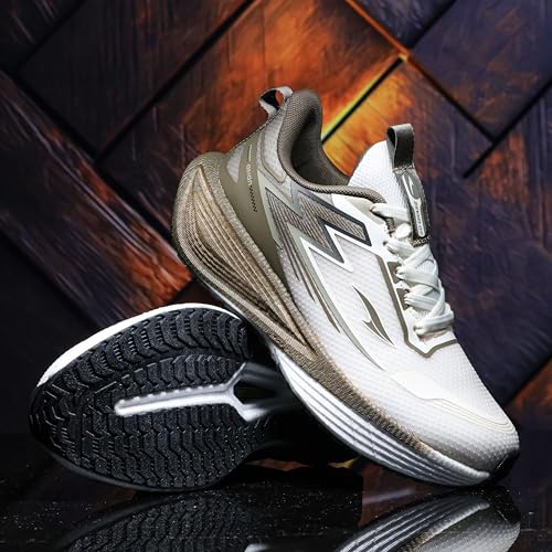 Image of ASIAN Hypercushion Carbon-07 Men's Running Shoes for Sports & Training with Energy-Return Midsole | Bounce Cushioning, Breathable Knit & High-Grip Outsole