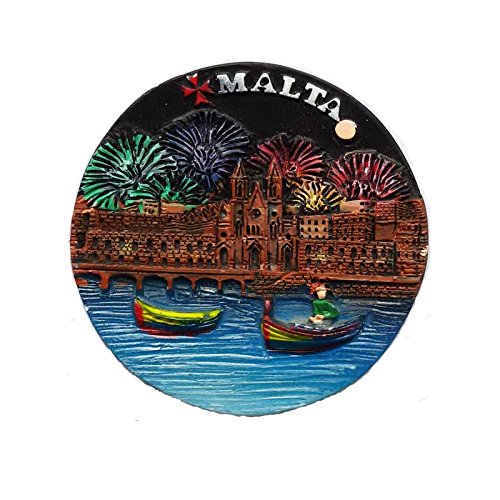 Buy Wedarego 3D Malta Refrigerator Tourist Souvenirs