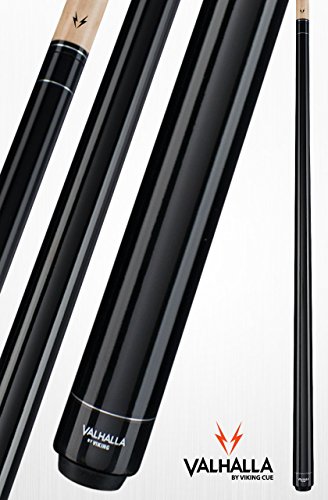 VIKING Valhalla 2 Piece Pool Cue Stick VA101 (21oz, Black)