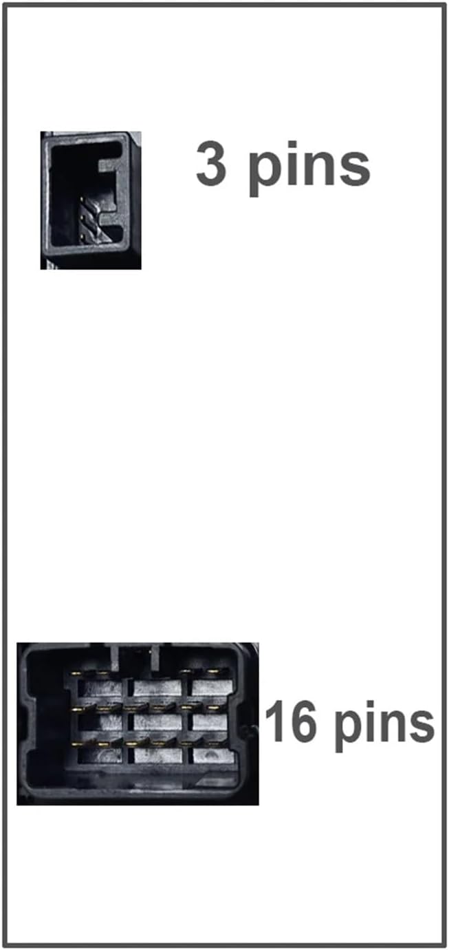 Car Front Left Electric Power Window Control Switch Window Lift Button Genuine Compatible For Mitsubishi Outlander 3 2013-2018