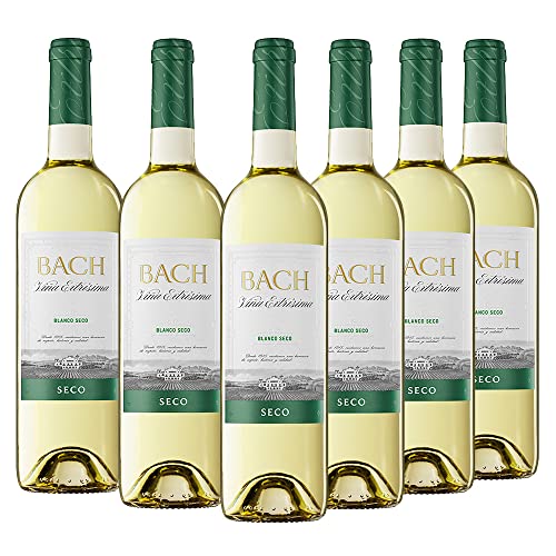 BACH Viña Extrísima - Vino Blanco Seco - Caja 6 botellas 0,75 L