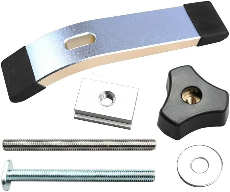 Woodworking Saw Table Metal Quick Acting Hold Down Clamp Set for T-Slot T Track Wood Work DIY Tools