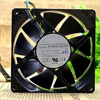 High-Performance 12V 90mm Cooling Fan - PVA092G12H-P29-EE | 1.20A Durable and Reliable