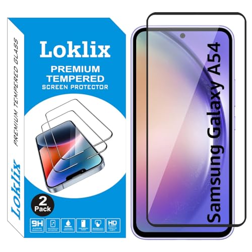 Image of Tempered Glass Screen Protector for Samsung Galaxy A54 - Premium HD Clarity, Durable 9H Hardness