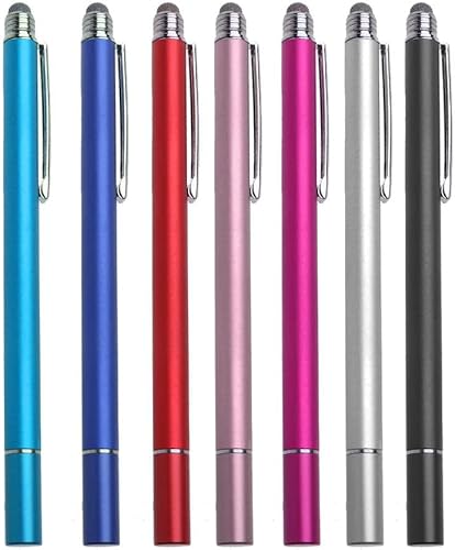 Miniatura 6 de BoxWave - Lápiz capacitivo compatible con Nintendo Switch Lite (lápiz óptico de BoxWave), lápiz capacitivo de doble punta, punta de disco de fibra