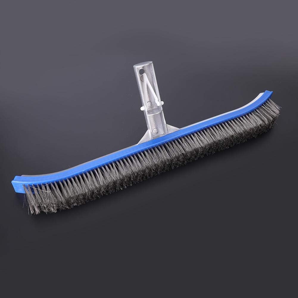 Aluminium Swimming Pool Cleaner l Durable Aluminum Alloy Pool Brush Plastic Pool Wall Brush Wire Brush for Swimming Pool