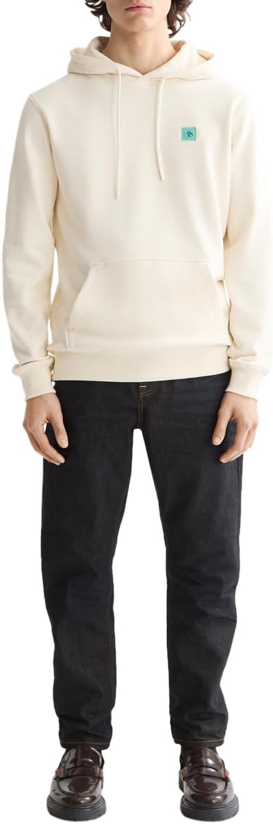 Regular-Fit Logo Badge Hoodie - Seasonal Core