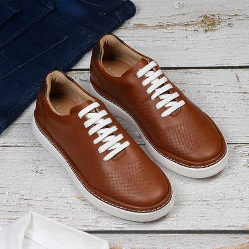 Image of LOUIS STITCH Play Men's Egyptian Black Fashion Sneakers for Men All Day Comfortable Wear (SNK-FSD)