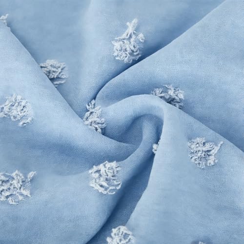 Image of Girls Shirts Short Sleeve Chiffon Shirts Swiss Dot Blouses Top Teen Girls V-Neck Tunics Tee Size 9-14 Years
