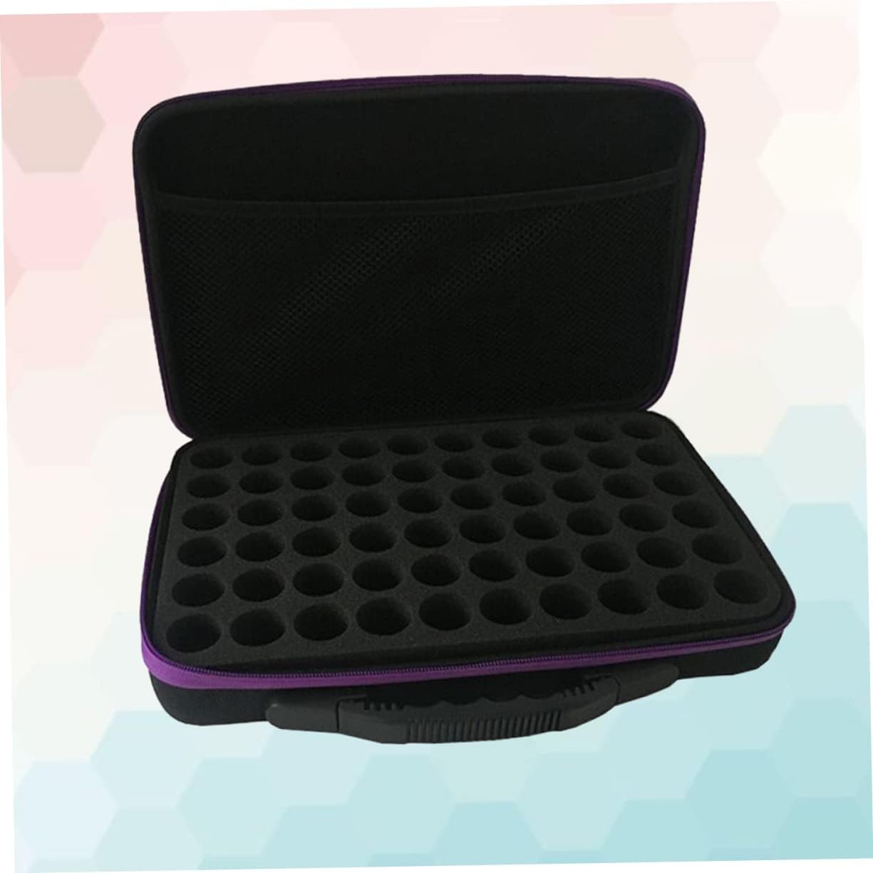 Travel Essential Oil Holder Bag 15ml Bottle Storage Portable Case Strong Zipper Random