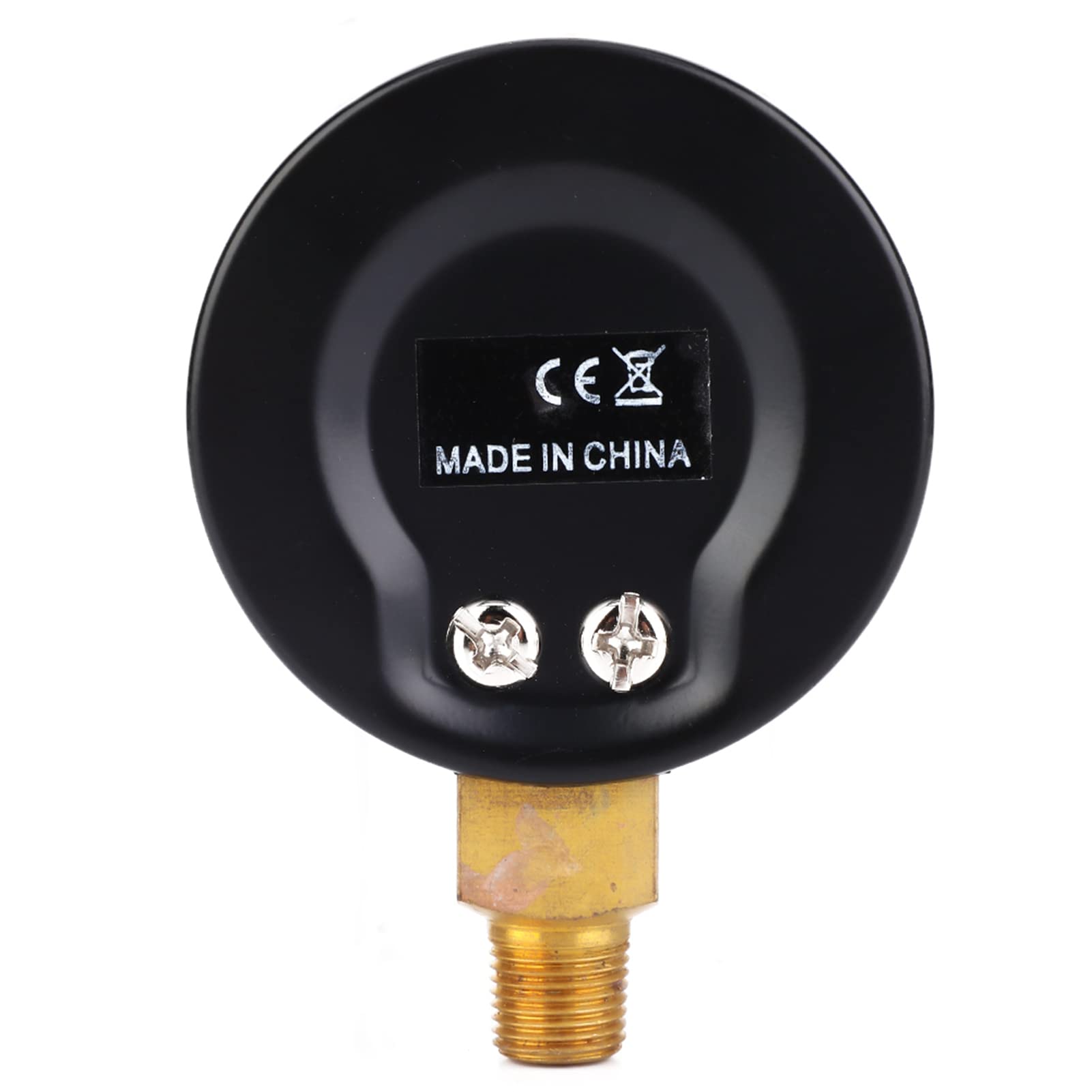 1/8 BSPT Vacuum Gauge -1-0Bar -30-0inHg Bottom Connection Clear Readings for Water