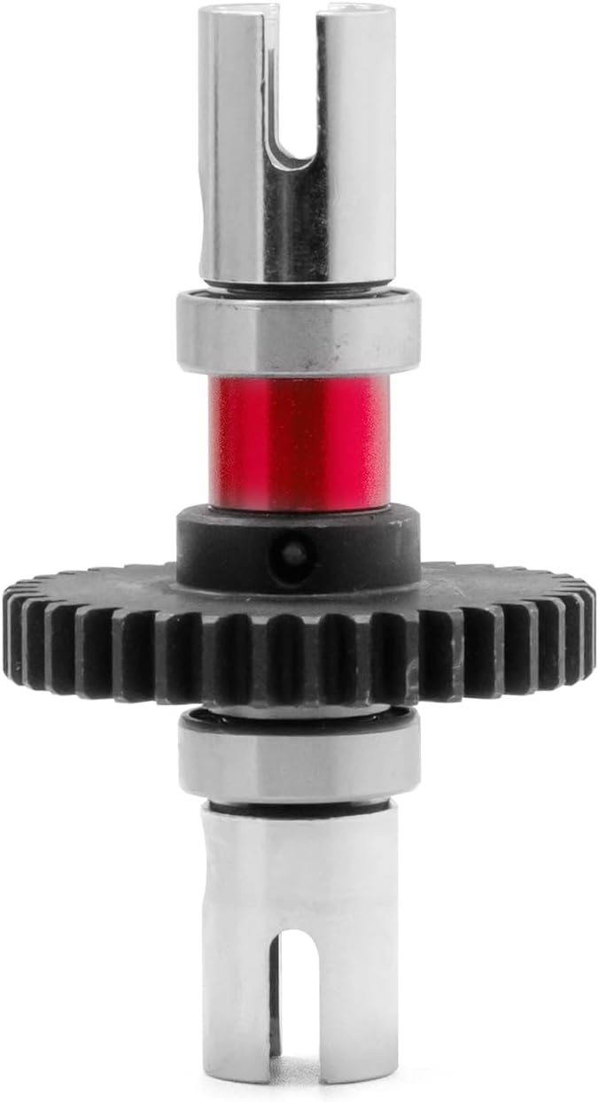 39T Center Spool Set #45 Steel for Arrma Felony Infraction 6S Limitless Upgrade Parts (Red)