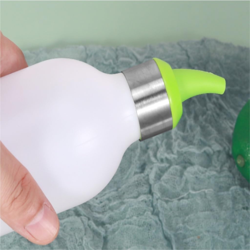 Squeeze Bottle Kitchen Baking Seasoning Bottle Jam Salad Squeeze Soy Sauce Jar Ketchup BBQ Tools Dinnerware(Orange)