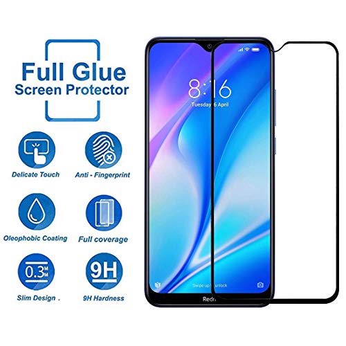 Image of DD SON Premium HD+ Tempered Glass Screen Protector Guard Compatible For Redmi Mi 8A /8A Dual | Edge to Edge Coverage With Easy installation kit for Smartphone