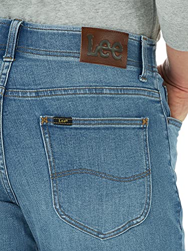 Image of Lee Men's Straight Fit Cotton Jeans