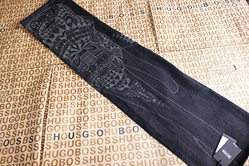 Bufanda gris HUGO BOSS para evitar el frío en el cuello con estilo Meissen 6