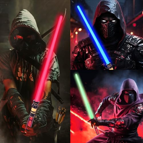 YOFOTHS Light Up Sabers, Light up Sword for Kids with FX Sound, Expandable Light Up Saber for Cosplay Halloween Dress Up Parties Birthday Christmas (Blue) by YOFOTHS - Image 6