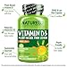NATURELO Vitamin D - 5000 IU - Plant Based from Lichen - Natural D3 Supplement for Immune System, Bone Support, Joint Health - High Potency - Vegan - Non-GMO - Gluten Free - 180 Capsules