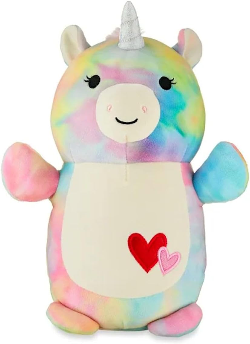 Squishmallows Valentine Hug Mees Plush - 10 Inch Leon The Monster Stuffed Animal Toy