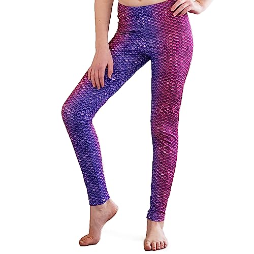 Mermaid Leggings - Designer Scale Colors