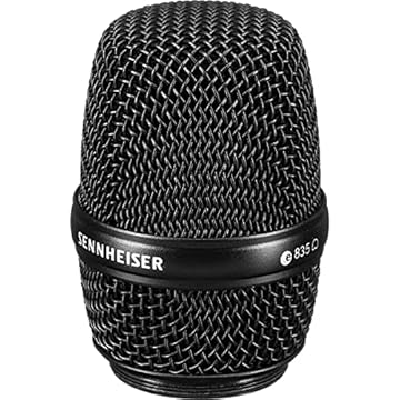 Sennheiser Pro Audio MMD 835-1 – Módulo de microfone cardioide dinâmico para transmissores G3 ou série 2000 SKM – Preto