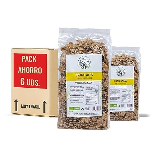 ECO SALIM - BRANFLAKES BIO PACK 6 UDS.