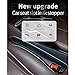 IHOTDER 2PCS Car Seat Gap Filler - Car Seat Gap Filler Organizer for Holding Phone,Key,Purse - Universal Car Gap Filler Fits Car Truck SUV Car Interior Accessories (Black/2PCS)…