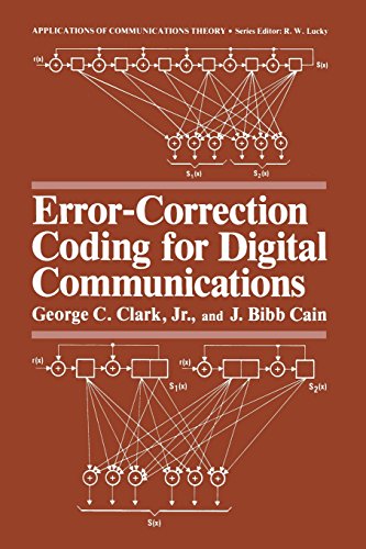 Error-Correction Coding for Digital Communications (Applications of Communications Theory)