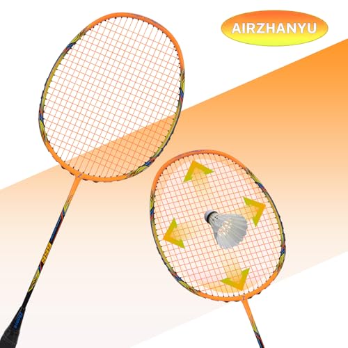 Image of Badminton Racket,Badminton Rackets,Both Offensive and Defensive,Lightweight 75g All Carbon Fiber One-Piece Molded Professional Durable Single Racket,Including 1 Ball Bag