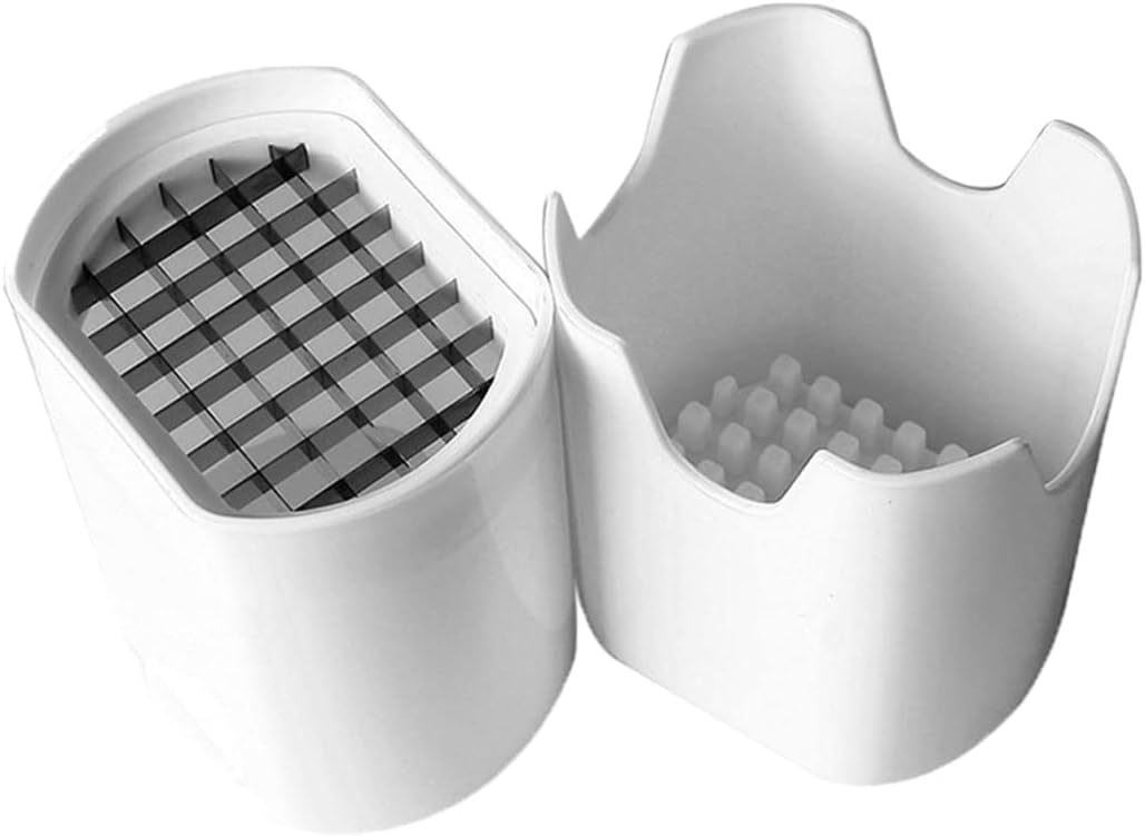 Fries Potato Cutter Natural Rapid Slicer French Fry Cutter Potato Food Dicer Veggie Dicer Chopper Vegetable Slicer Tool White