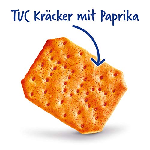 TUC Paprika 24 x 100g - Fein gesalzene Cracker mit Paprika - Image 5