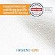 Einweg-Gesichtsauflagen für Massageliegen und Behandlungsliegen, Massagetische und Therapieliegen/Nasenschlitztücher / 300 x 210 mm (GMIAir Premium) - 100 Stück