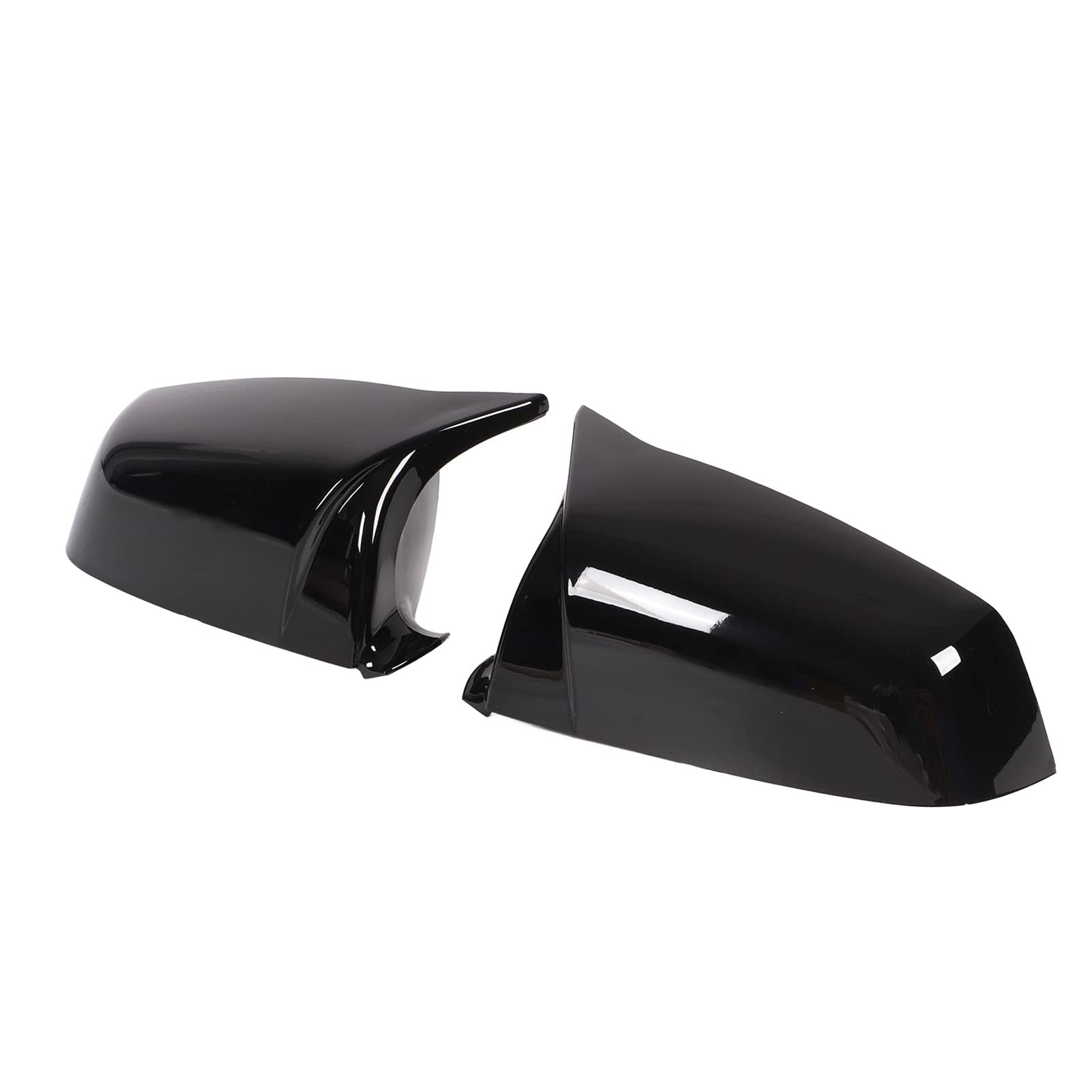 Auto Nutriess Horn Retroview Specchio specchio Specchio laterale Copertura di protezione Sostituzione di alloggiamento protettivo per 5 Serie F07 F10 F11 (Noir brillant)