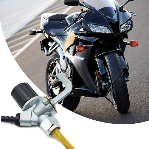 Benzinhahn für Simson S51, Benzinhahn, Kraftstoffhahn mit Messingsieb und Wassersack für Simson S/SR50/60/80 S51 50 MZ ETZ125/150